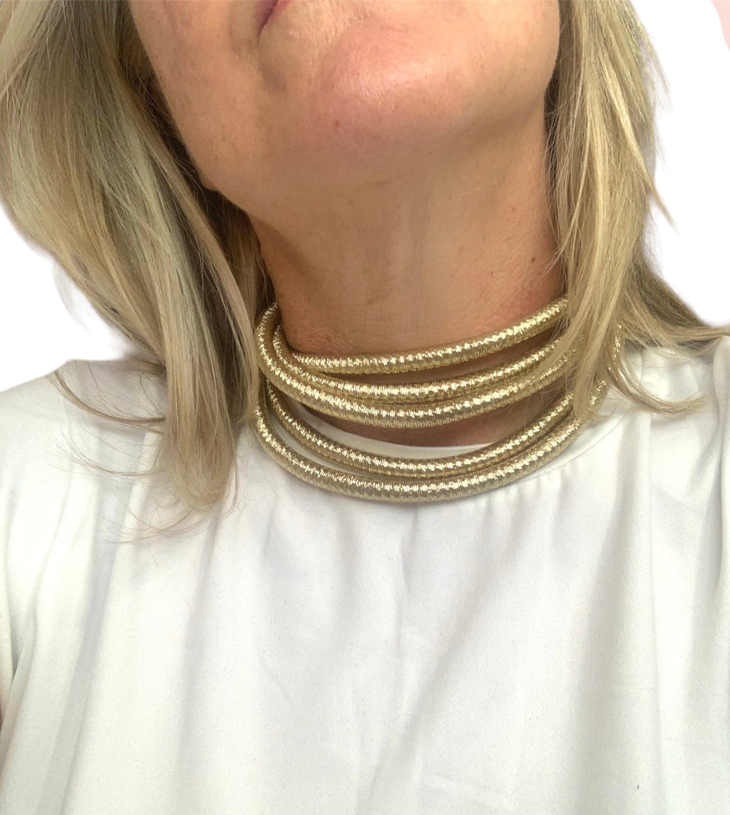 Iman Gold Necklace-