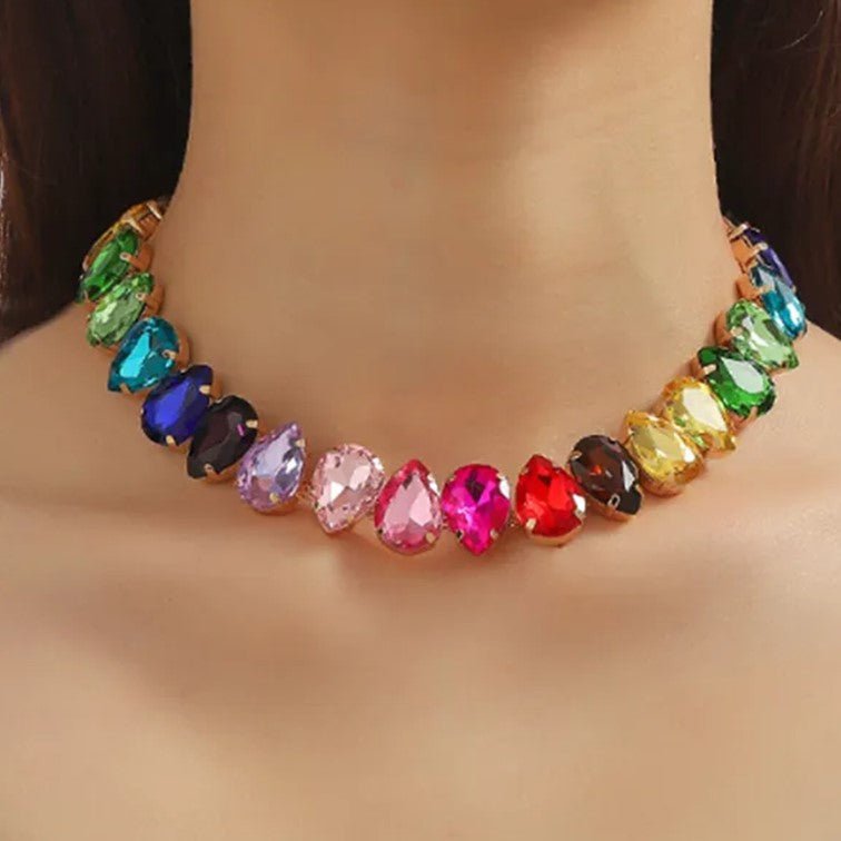 Killer Queen Rainbow Necklace-