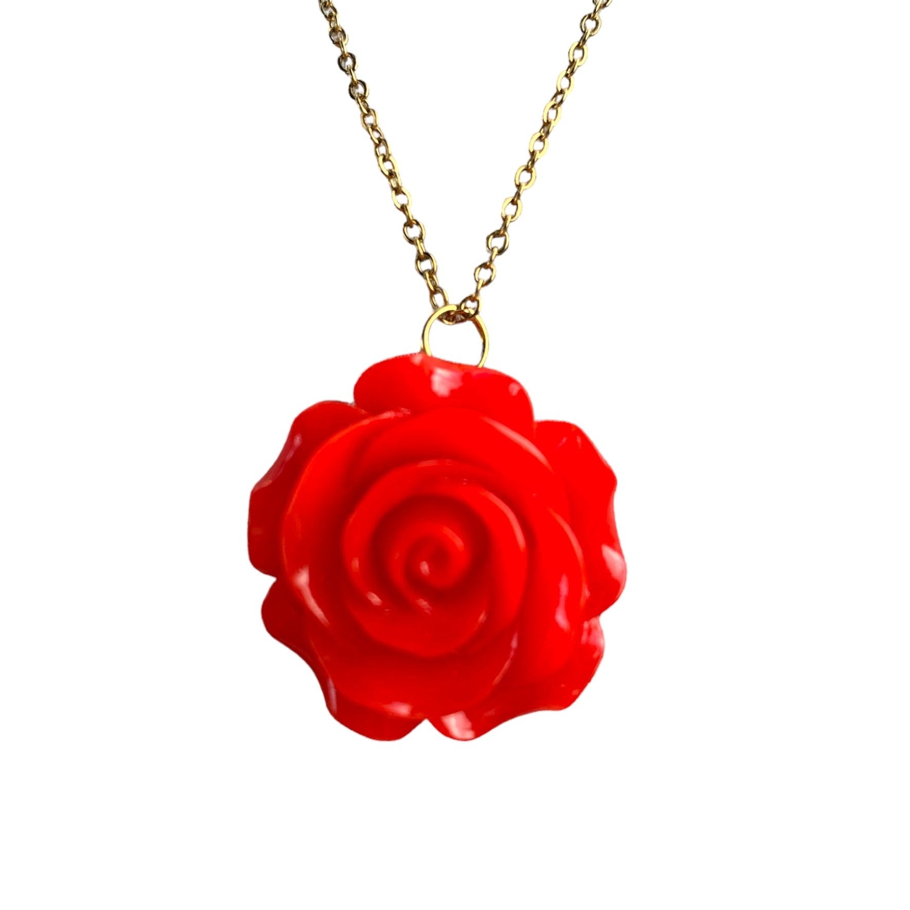 La Vie En Rose Vintage Necklace-