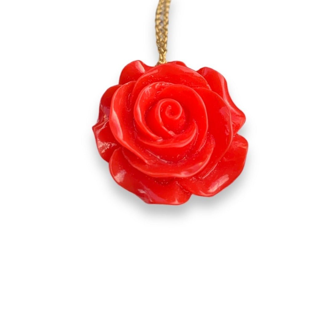 La Vie En Rose Vintage Necklace-