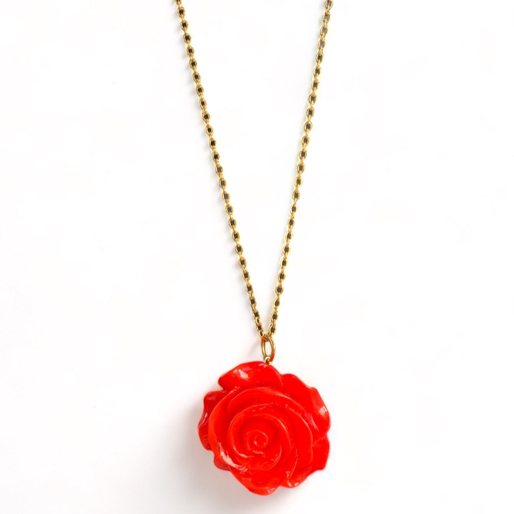 La Vie En Rose Vintage Necklace-