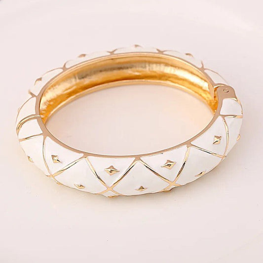 Modern Love Enamel Bracelet-