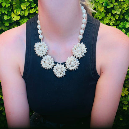 Monroe Vintage Pearl Necklace-