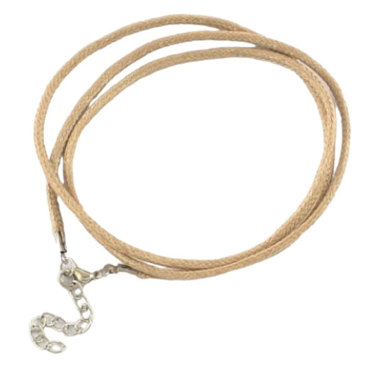 Nude Wax Rope Necklace-