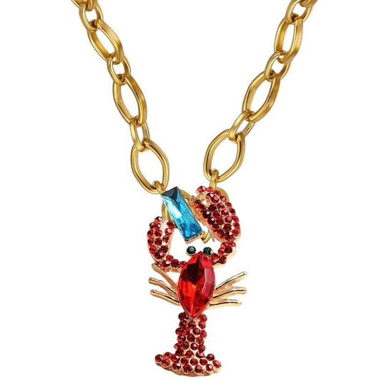 Rock Lobster Gold Necklace PRE-ORDER-