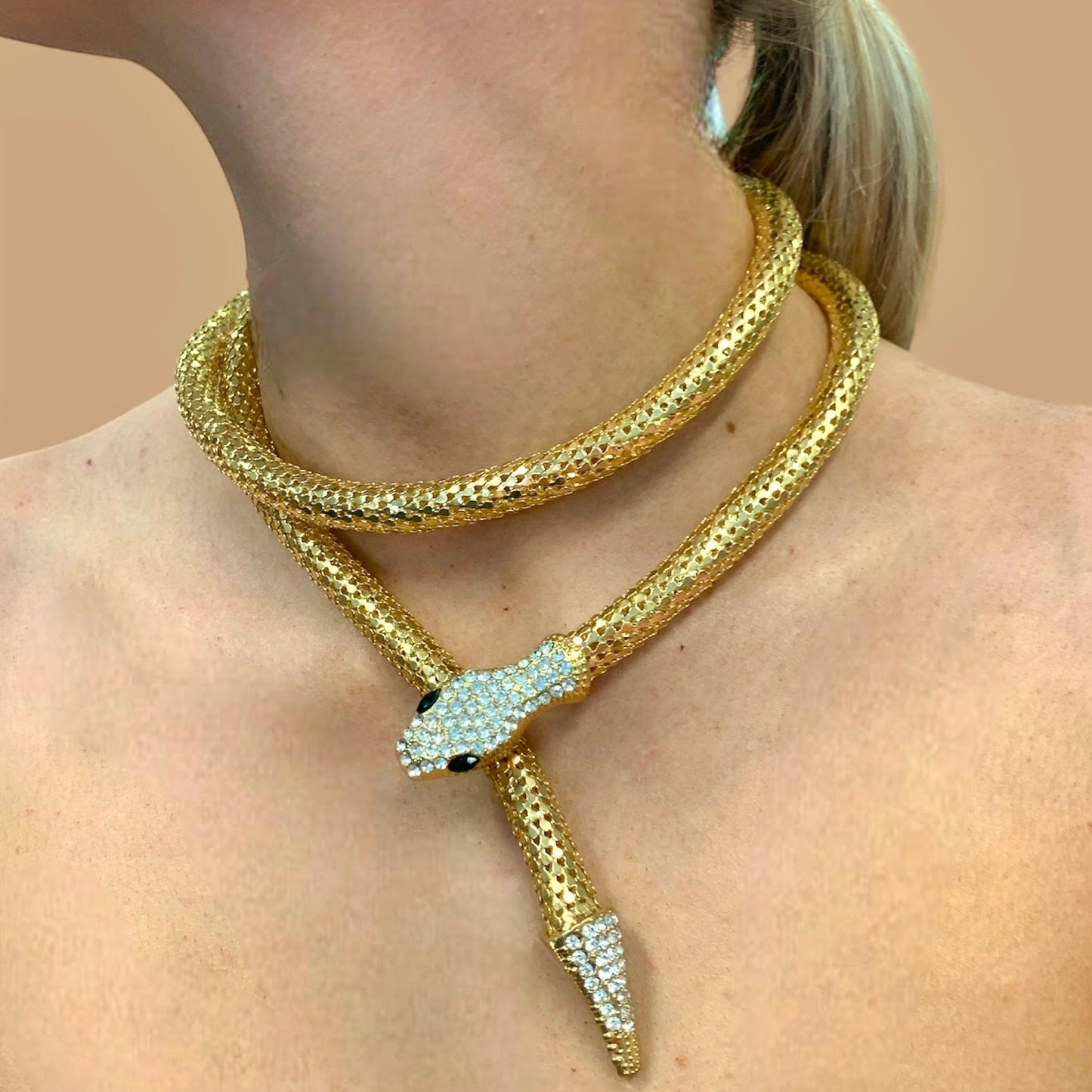 Snake Charmer Multi Silver Necklace PRE-ORDER-Bracelet