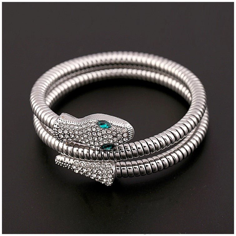 Snake Charmer Silver Bracelet PRE-ORDER-Bracelet